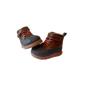 Carter’s Baby Boy Brown and Navy Duck Boots